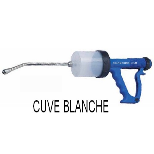 PISTOLET DOSEUR CUVE BLANCHE   	200 ml